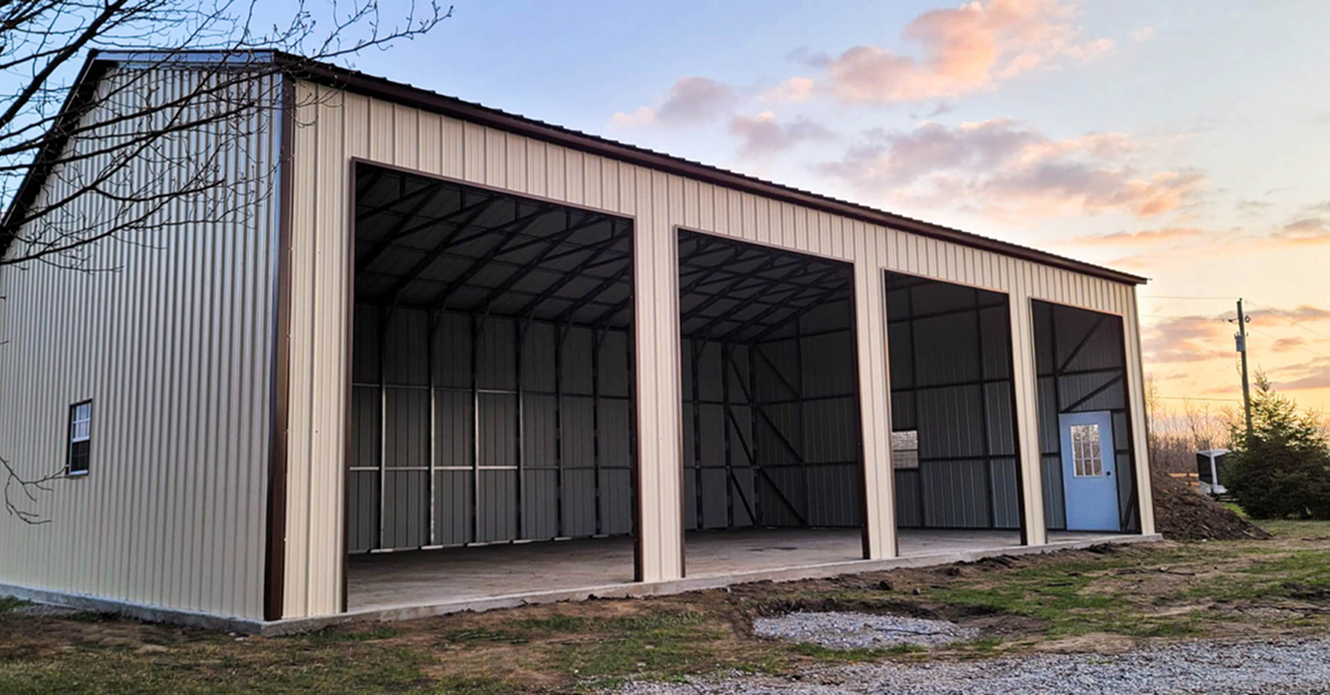Custom Steel Garages